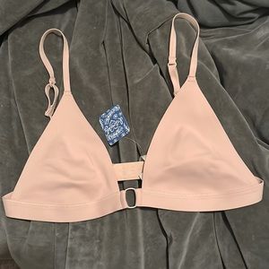 Free People Beige Oh Scuba Bralette Size Medium